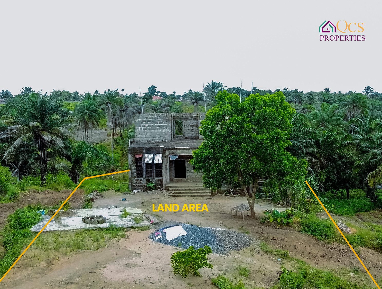 3-FLOORS UNFINISHED BUILDING FOR SALE – LUNGI
